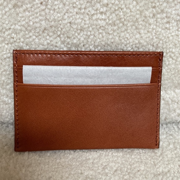 new coach leather card case - Picture 2 of 4